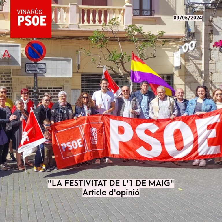 La festivitat de l’1 de Maig